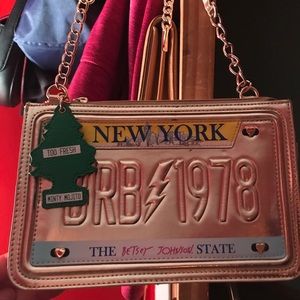 Betsey Johnson License Plate Bag